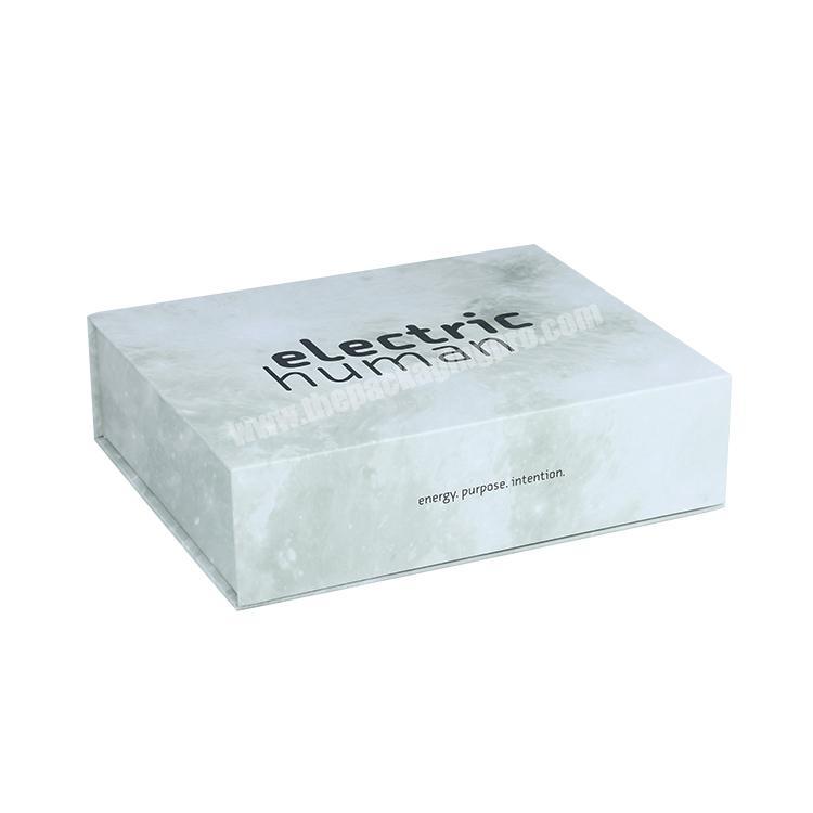 26.5X21.5X7.2cm White Paper Packaging Jewelry Marble Gift Box