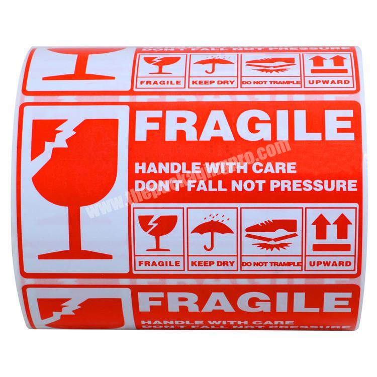 2x3 Handle With Care This Side Up Fragile Stickers Adhesive Label 500 Per Roll
