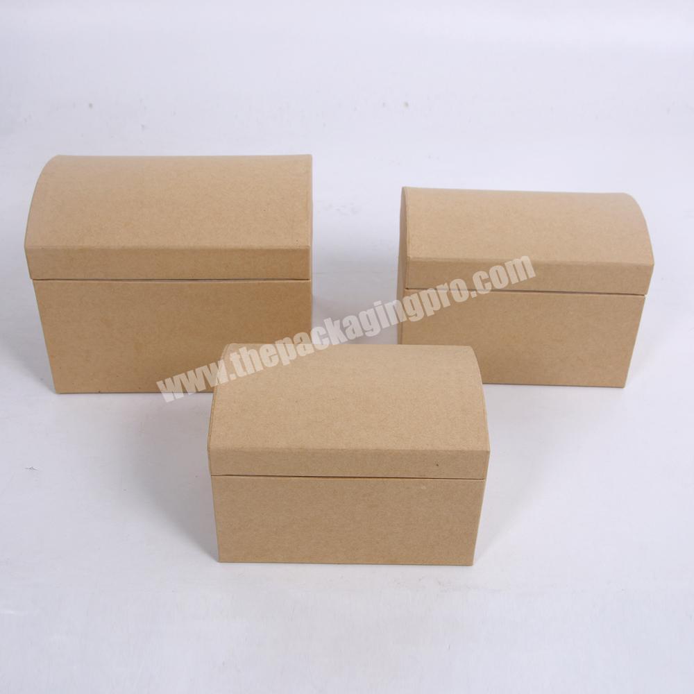 Custom 3011 Shihao Kraft Cardboard Paper Jewelry Gift Box With Logo
