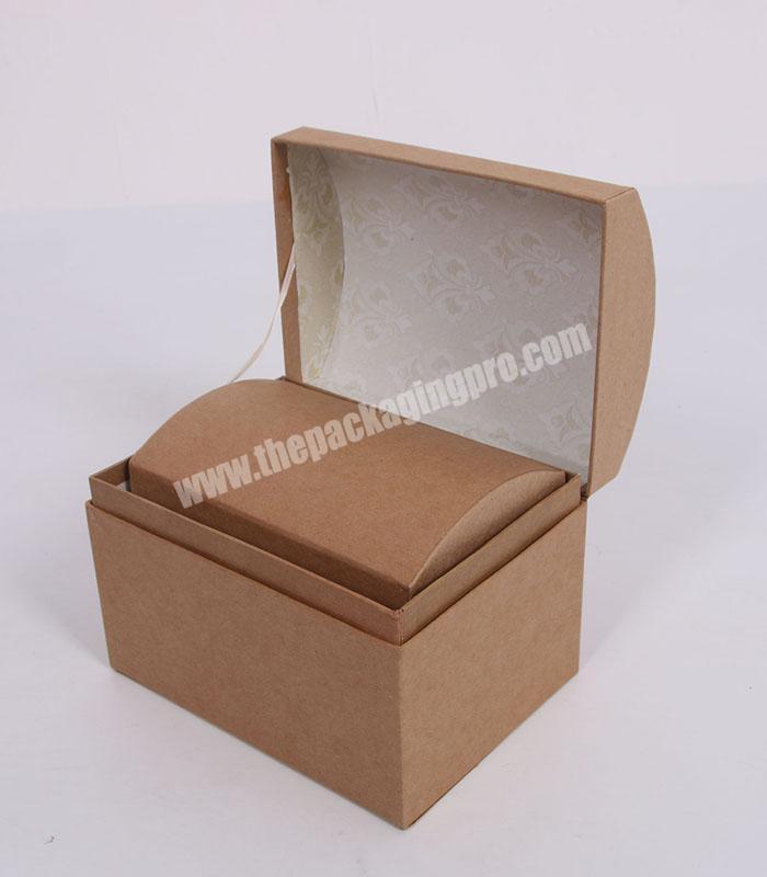 Manufacturer 3011 Shihao Kraft Cardboard Paper Jewelry Gift Box With Logo