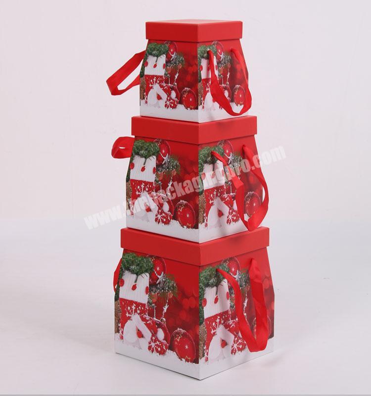 3018 Portable Christmas Packaging Gift Box