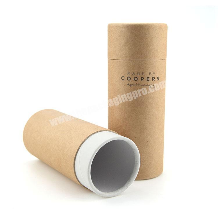 30m kraft paper core tube packaging recycled round paper box for glass bottle