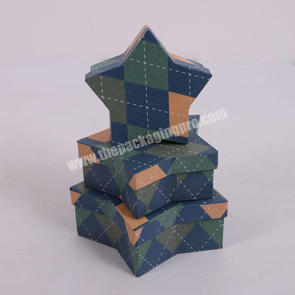 3375 High Quality pentagonal design packaging paper box