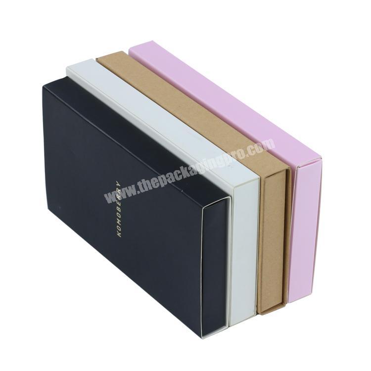 350g kraft drawer box packaging  paper box for mobile phone cases wholesale