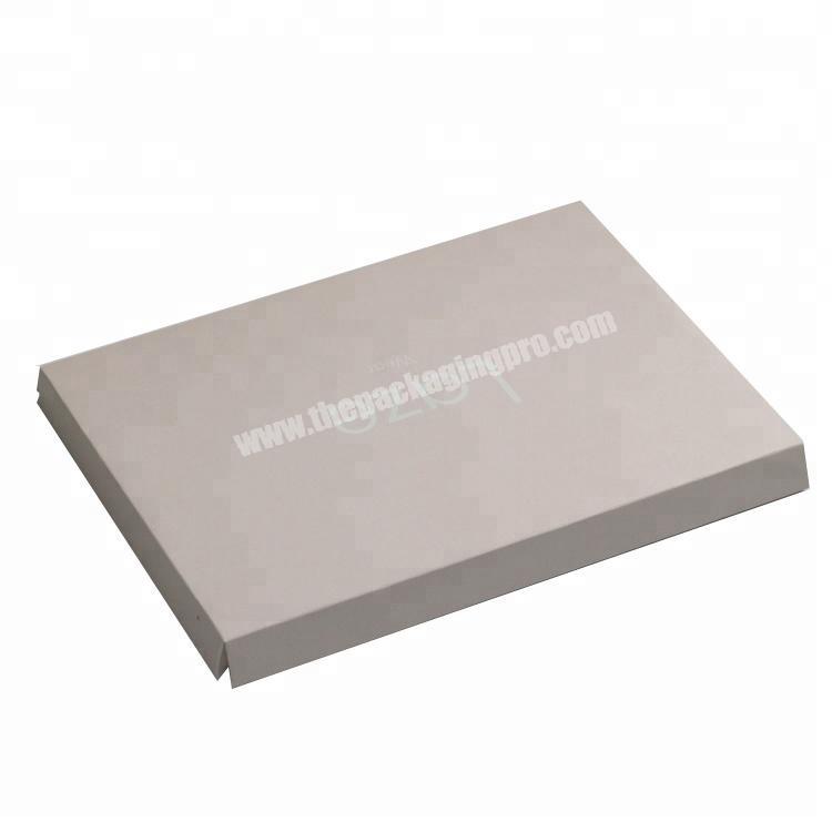 350g white card handmade sleeve clothes paper box with custom logo printing