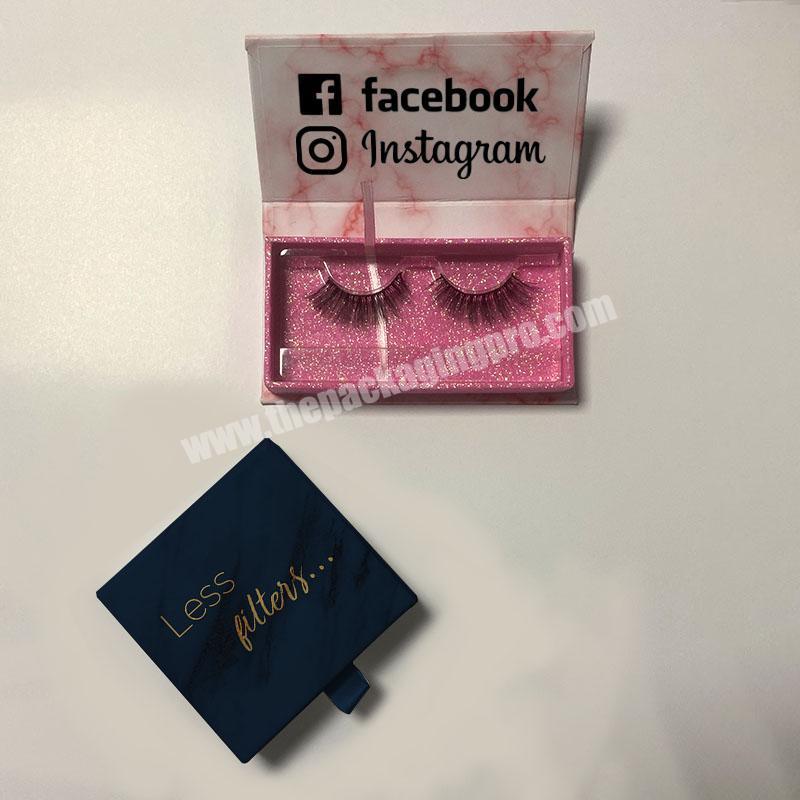3d Mink Eyelashes With Customize Box Packaging