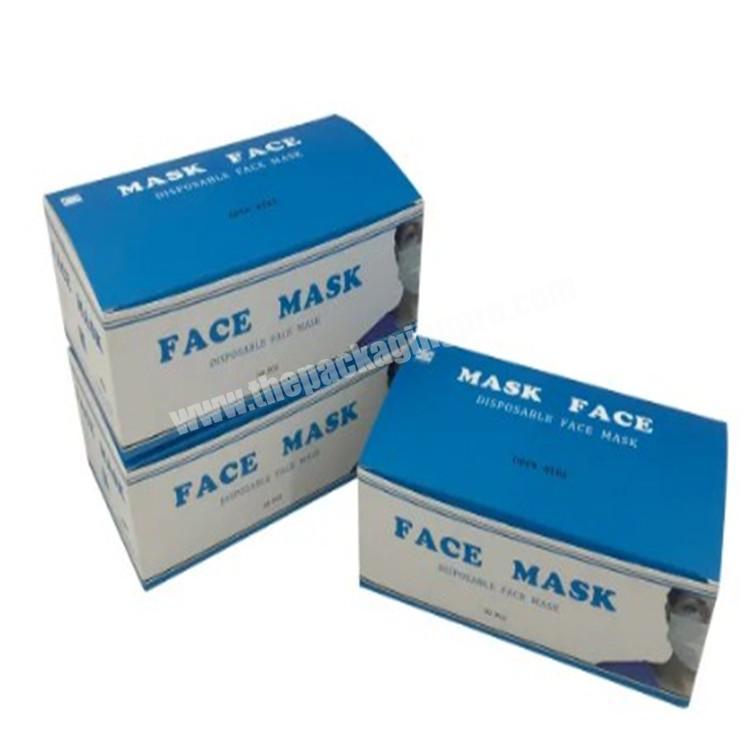 3ply face mask  box surgical face mask box 50pcs mask n95 face box