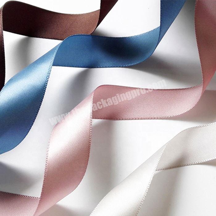 4 inch satin ribbon Chinese factory wholesale polyester satin ribbon