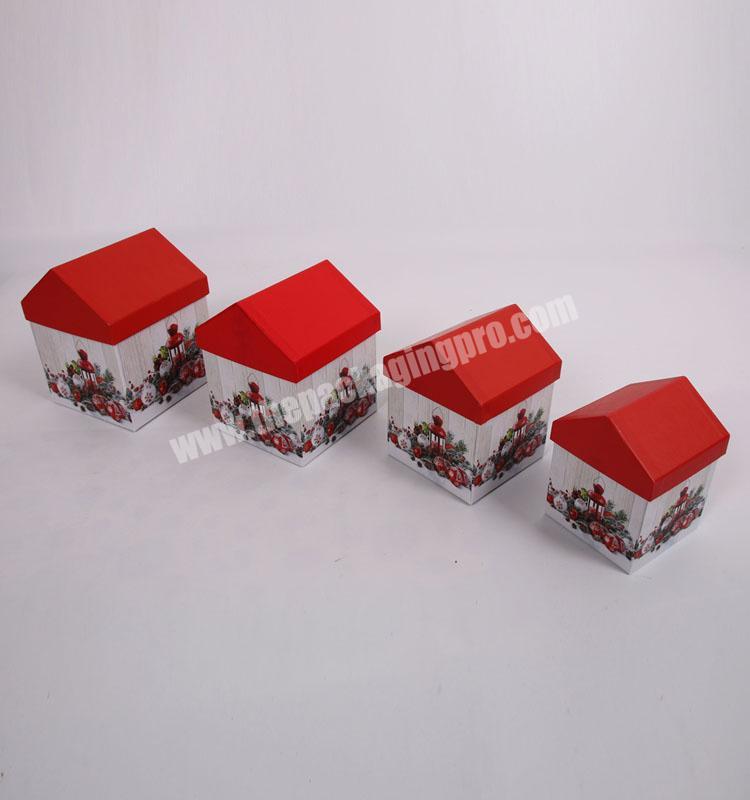 4011wholesale custom paper house gift box