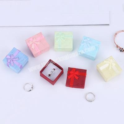 4x4x2.8CM Jewelry Box Ring Earrings Jewelry Box Jewelry Box Can Be Customized