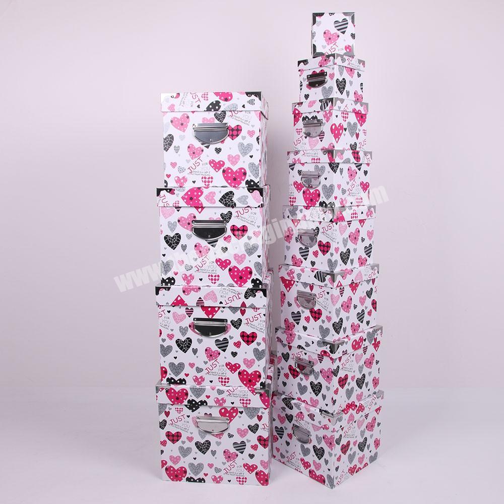 505 Shihao fashional design carton gift box with handle