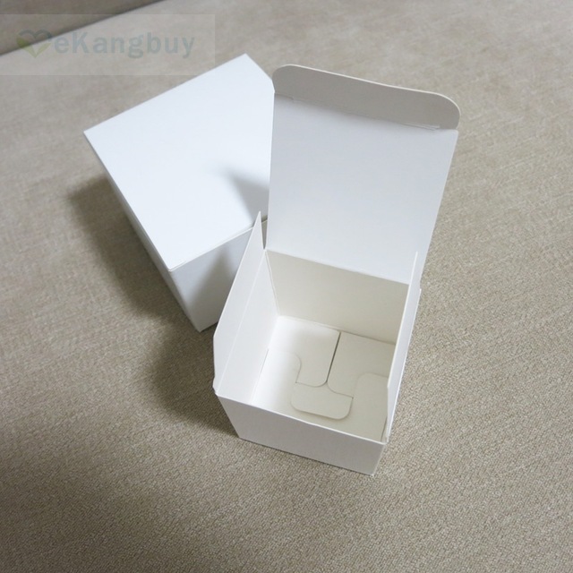 50pcs DIY White Gift Box Candy Chocolate Party Favor Box