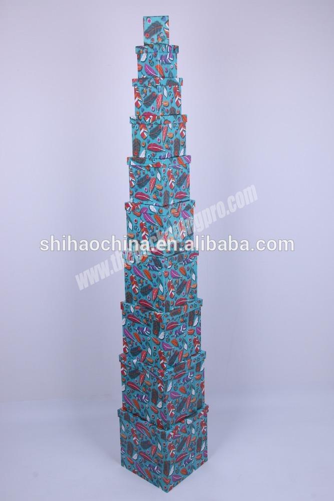 601 shihao Elegant Customized Cardboard Flower Packaging Box