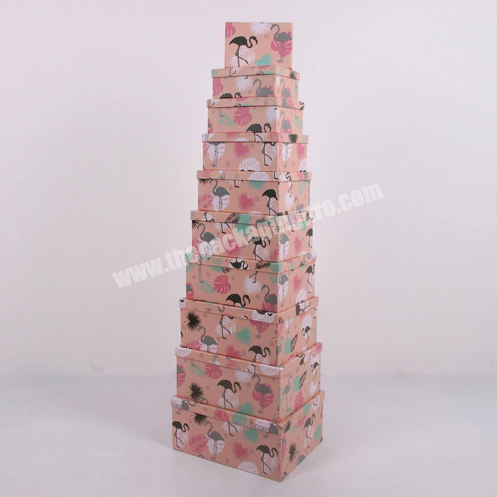 605 Customized wholesale card paper box