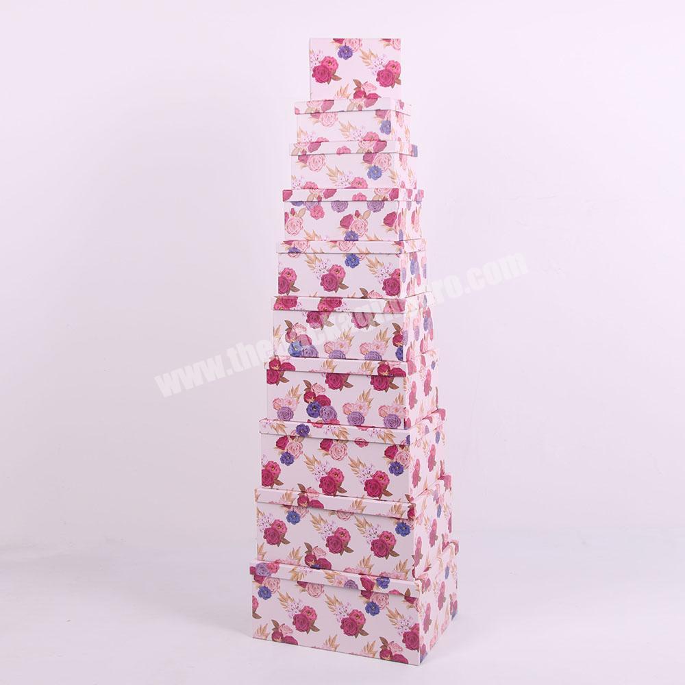 605 Directly factory supplier flower packaging box