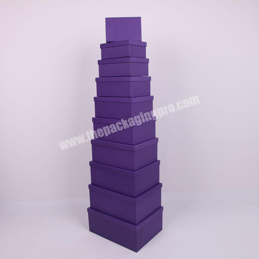 605 Hot Sale Concise Color paper packing box