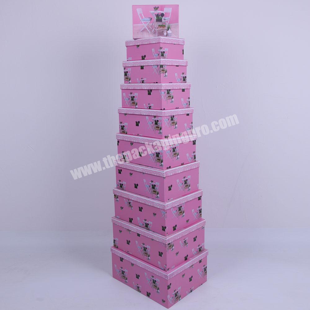 605 luxury Customized snack packaging box