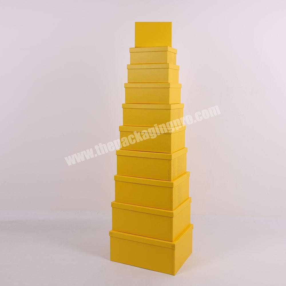 605 Luxury Manufacture color paper box