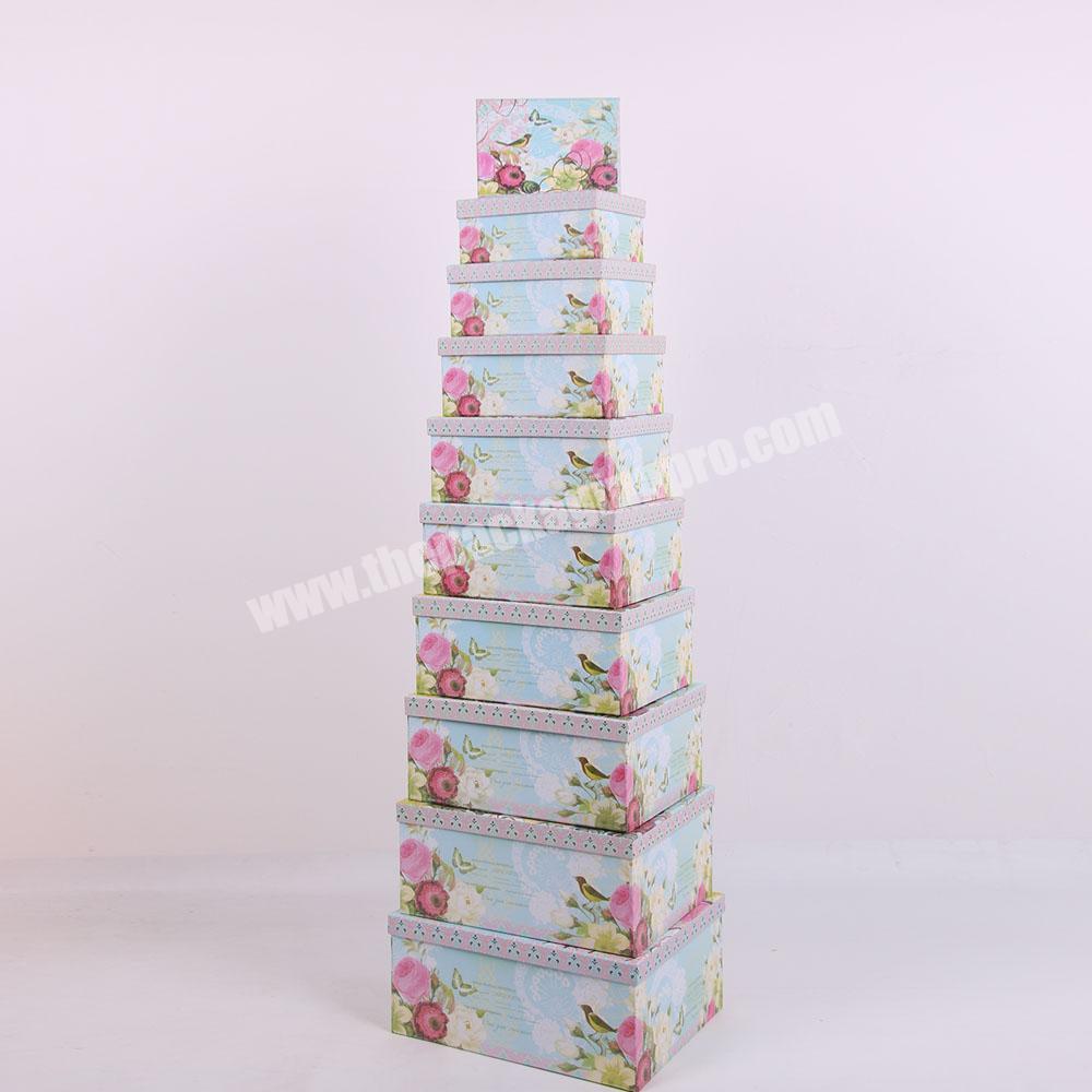 605 New products custom design cardboard boxes