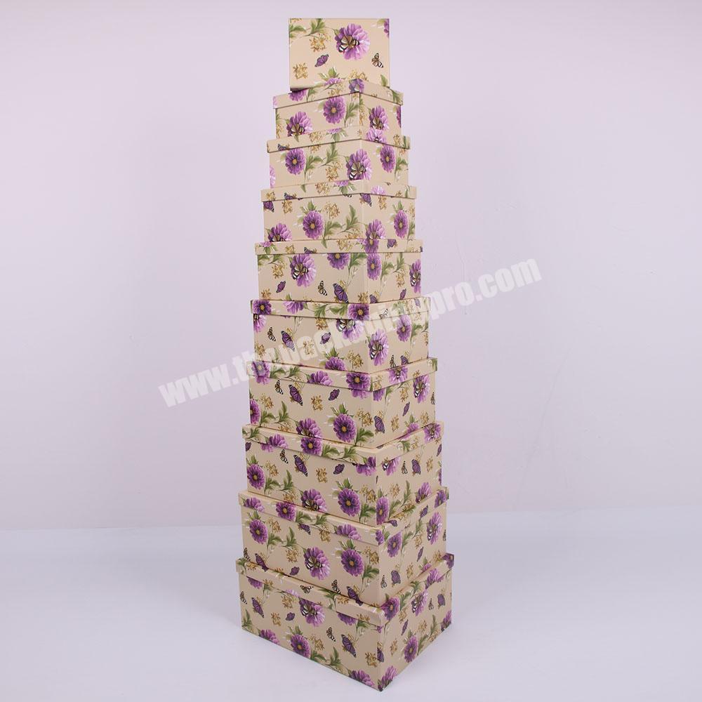605 Premium quality wholesale decorative gift boxes