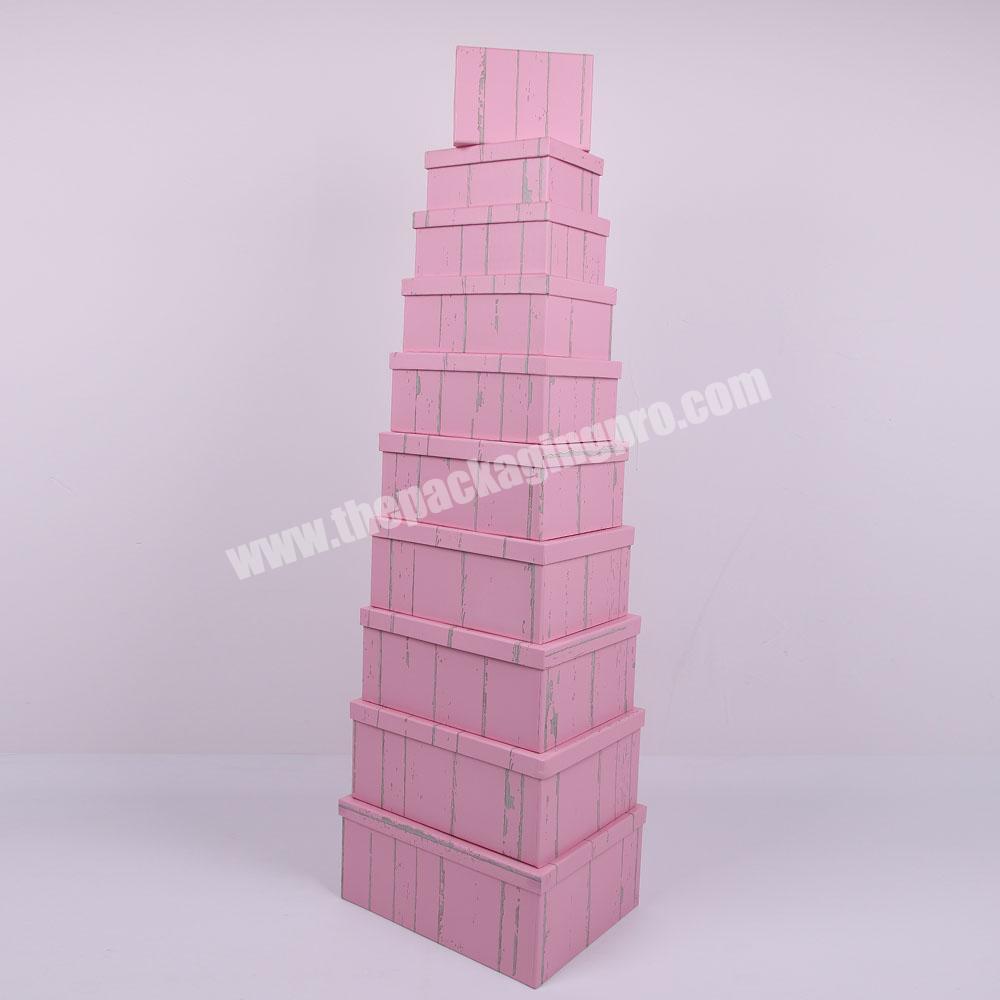 605 ShiHao wholesale scarf packaging box