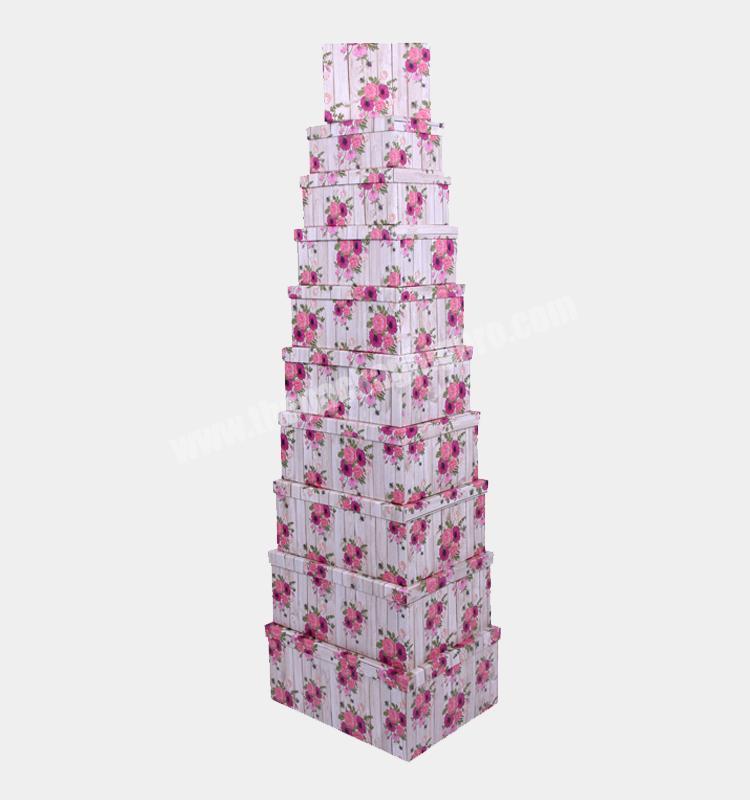 605#Shihao Environmental protection paperboard gift packaging box with lid