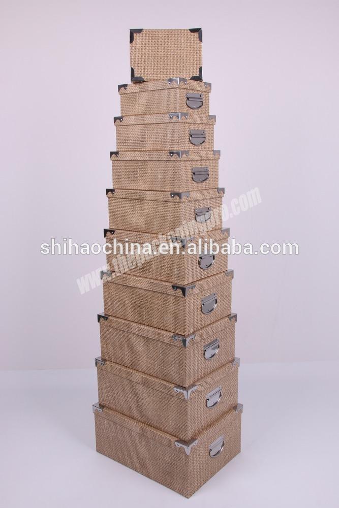 608 Shihao Custom printed fancy retail paper cardboard box packaging
