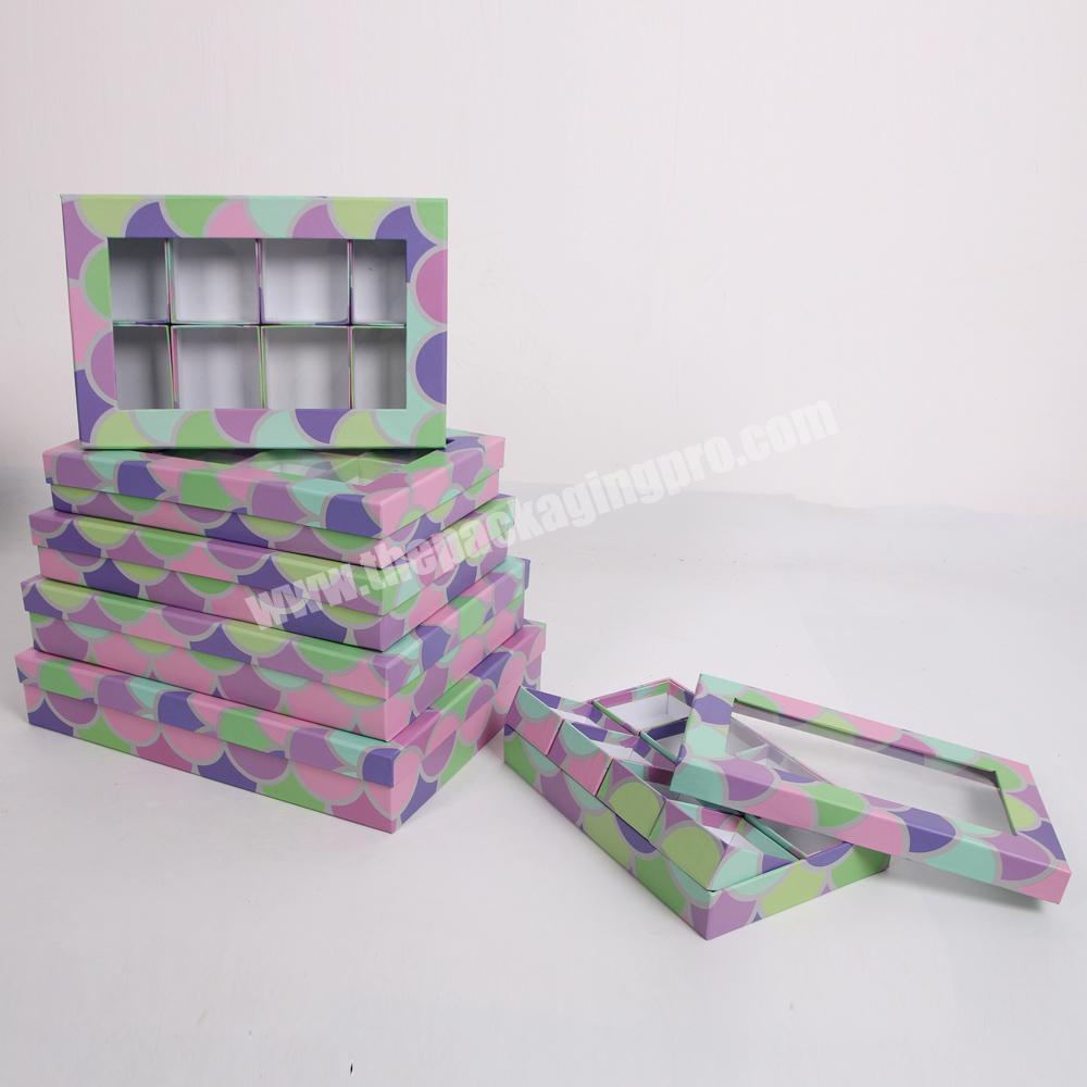 610 Shihao China supplier high quality gift box with window