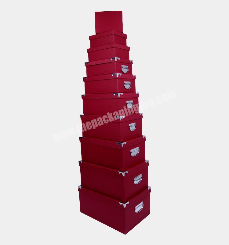 801 Elegant Carton Gift Boxes With Handle