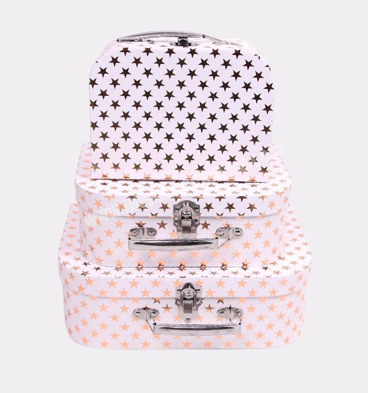 8024 Shihao Luxury Shiny Customized Suitcase Box With Hinge