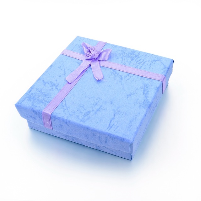 Hard Paper Jewelry Boxes Packing Box Blank accessory Packaging Jewelry Set Box DIY Gift Boxes SXR160001