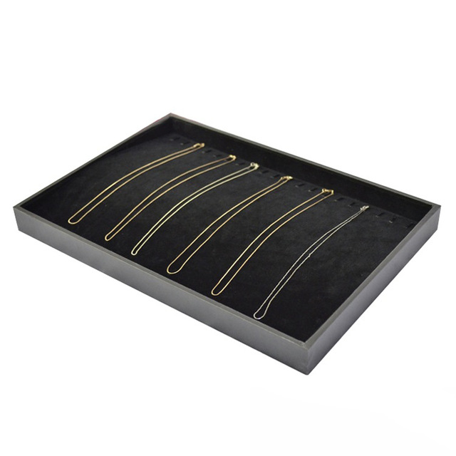 Jewelry jewelry pallet black velvet necklace set jewelry pallet box necklace pallet necklace props