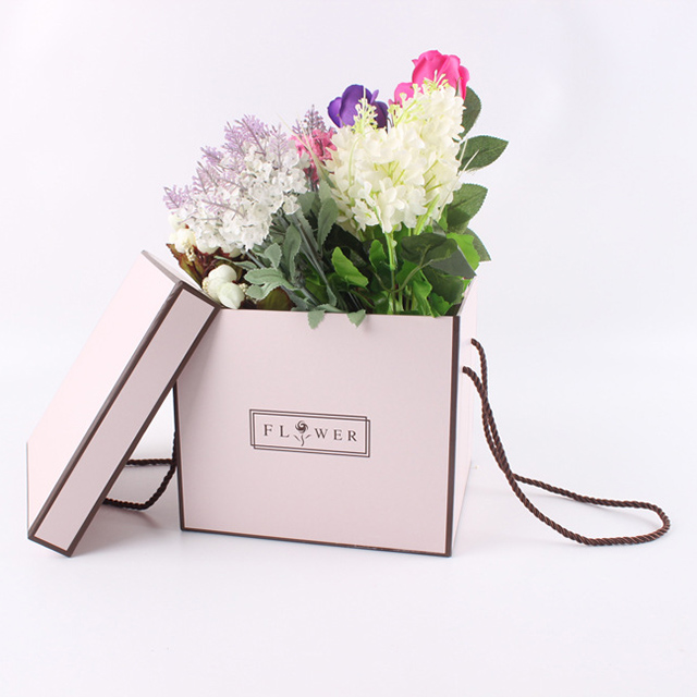Factory New style with square border flower box with logo