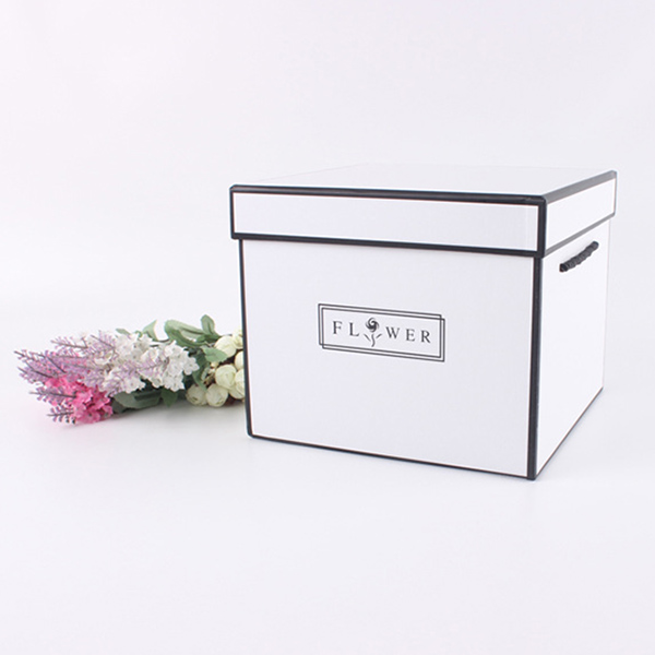 Supplier New style with square border flower box with logo