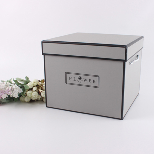Manufacturer New style with square border flower box with logo