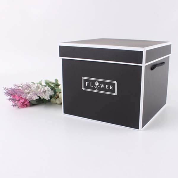 Wholesale New style with square border flower box with logo