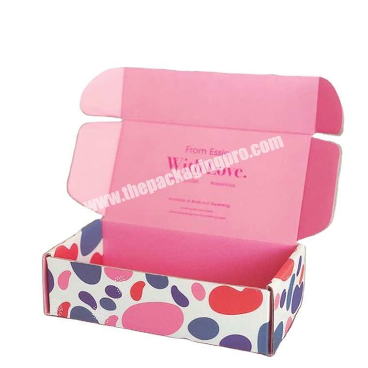 A4 Luxury Clothing Apparel Packaging Paper Boxes Custom Printed