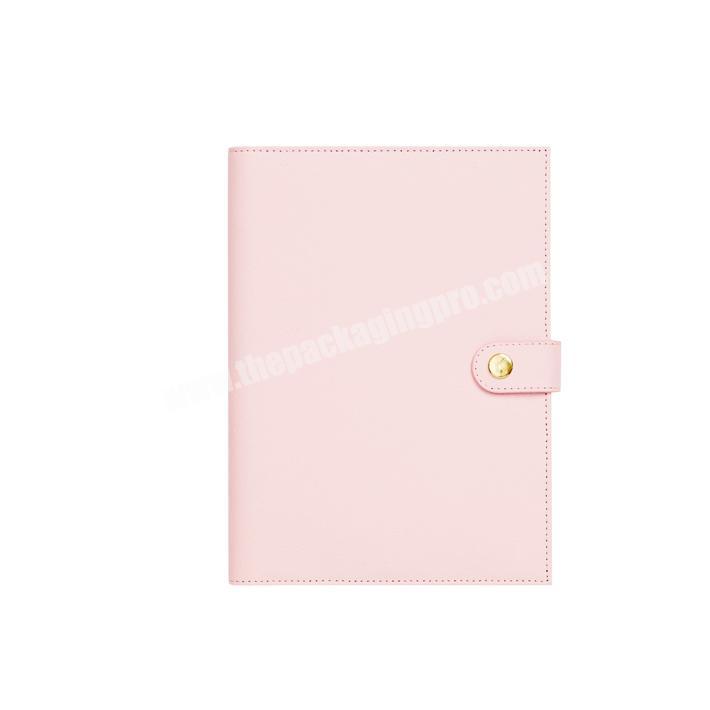 A5 Custom Cover Pu Leather Diary Notebooks Wholesale