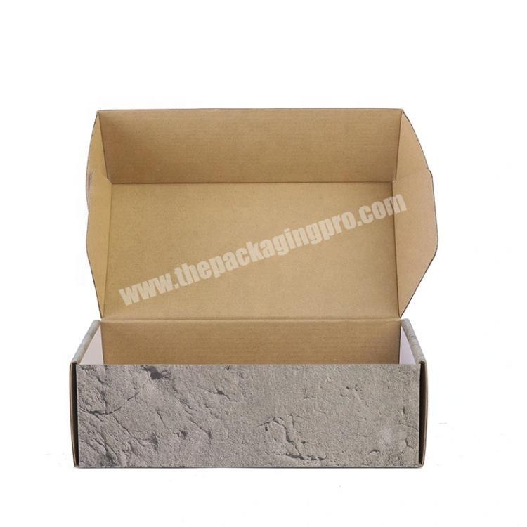 Accept Custom Colored corrugated airplane package paper box Carton Mailer Shipping Boxes in stock