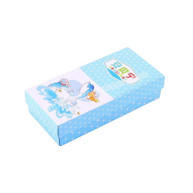 Accept Custom Colorful Printed Corrugated Art Paper, Cardboard Paper Packaging Box For Baby Clothes