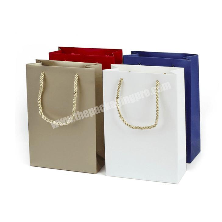 Accept custom order and paper kraft paper bag luxury paper shopping bag