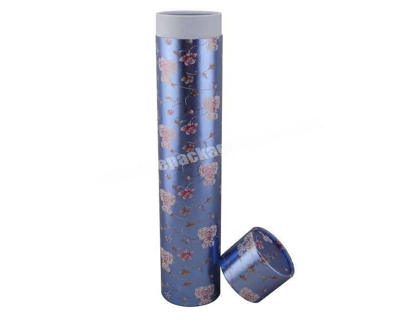 Accept Custom Order Colorful Shipping Round Boxes Mailing Industrial Kraft Cardboard Posters Packaging Paper Tube