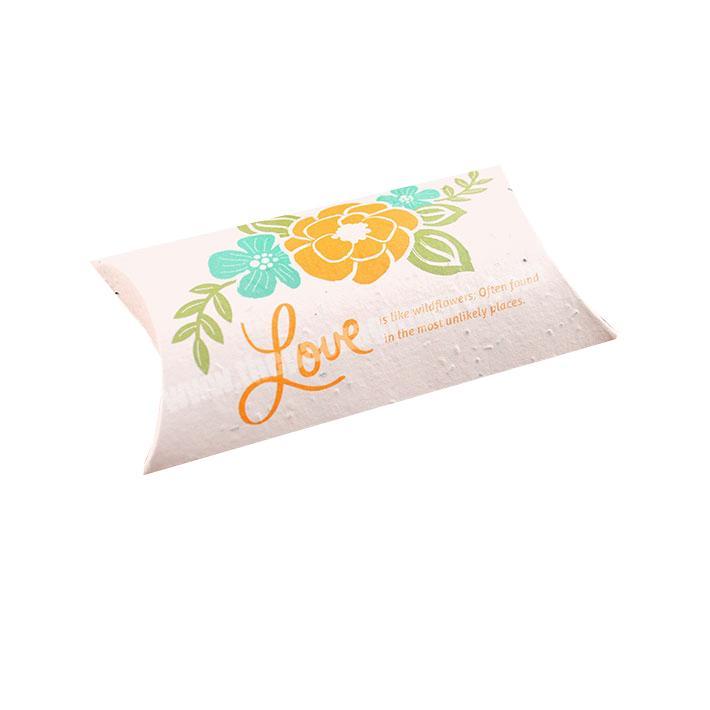 Accept Custom Order Paper Pillow Box for Hair Extension Packaging
