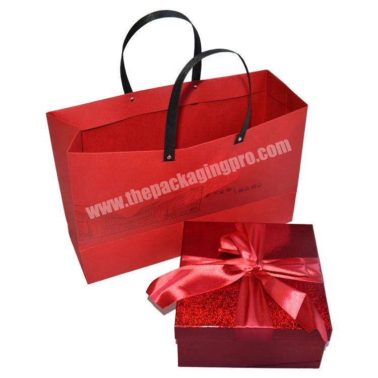 Accept custom print kraft paper bag with handle Recyclable Feature brand paper shopping bag
