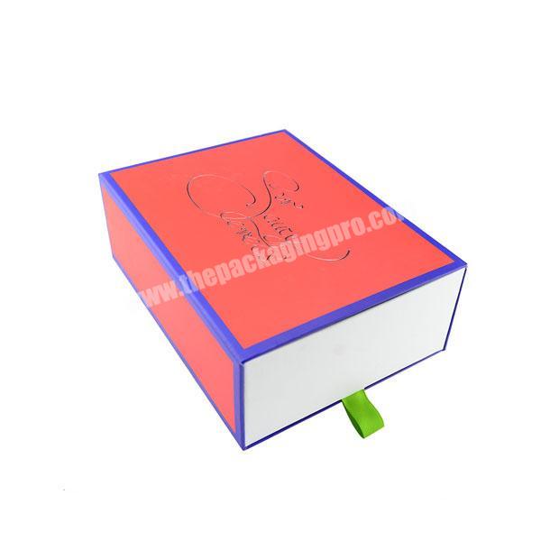 Acceptable small quantity plain shoe box packaging from Alibaba supplier