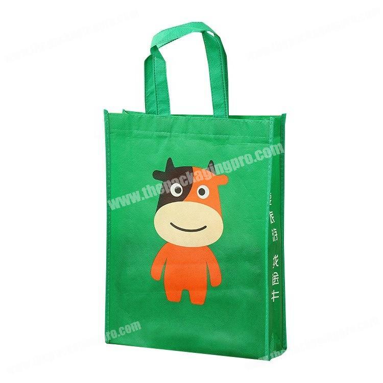Advertising shopping promotion creative animal design non woven bag