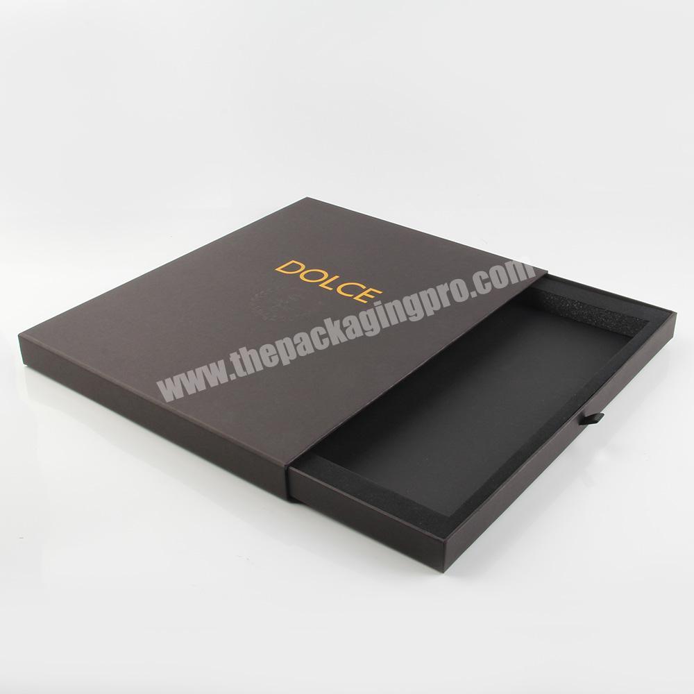 alibaba best sellers paper gift box black kraft