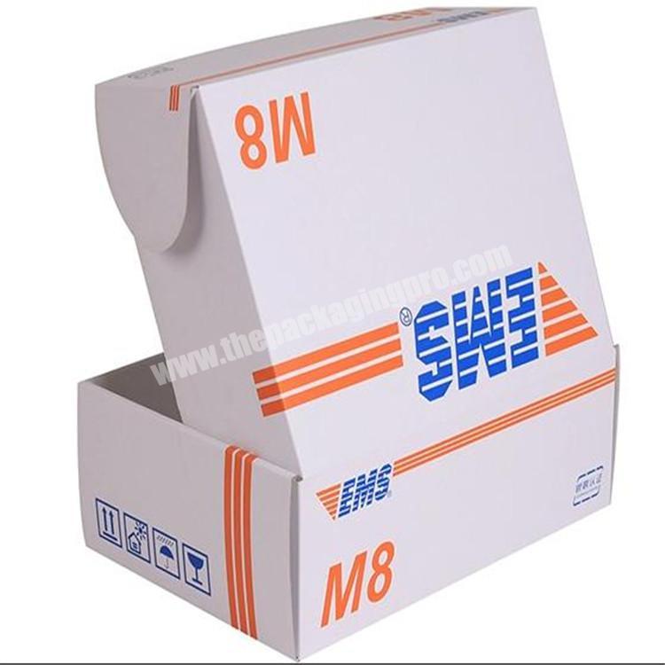 Amazon E Commerce Eco Friendly E-flute Corrugated Cardboard Box Custom Packaging Recycled Box