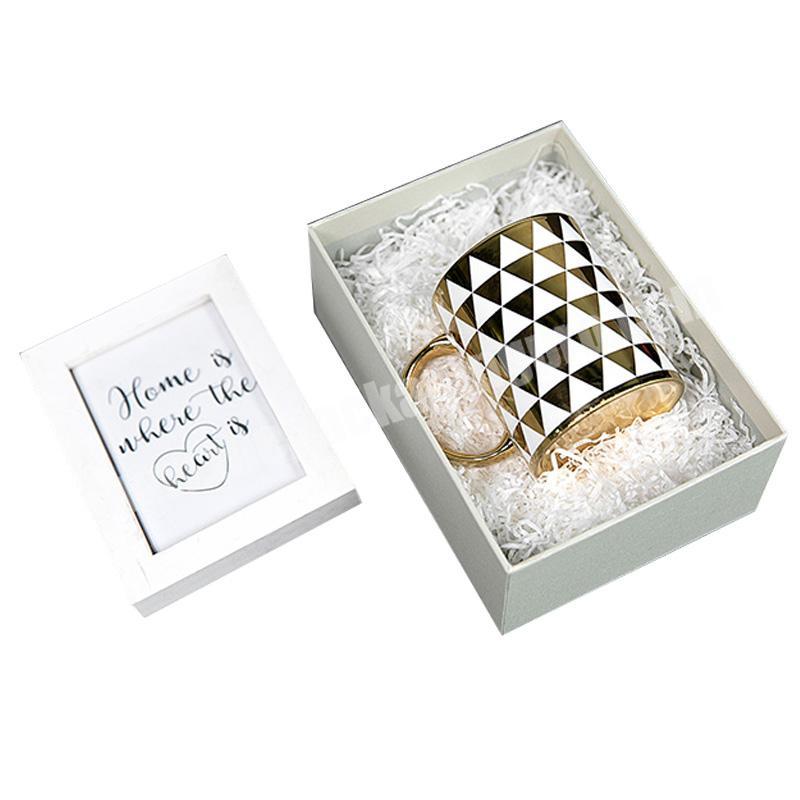 Amazon Ebay hot sales luxury custom packaging coffee mug gift box