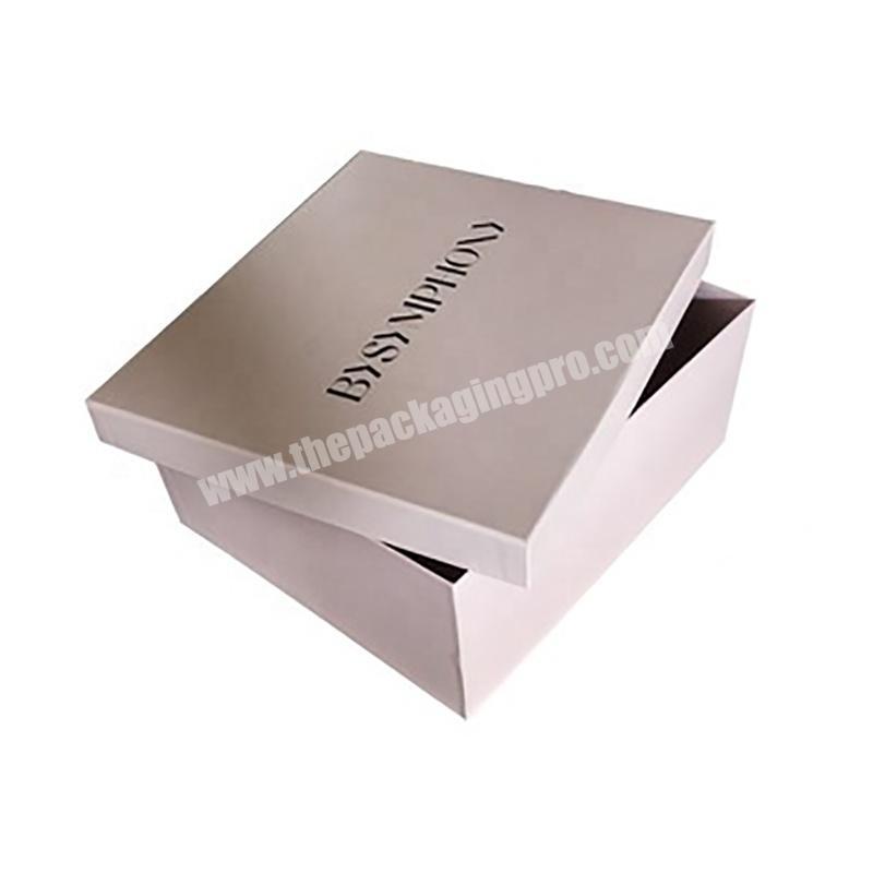 Artdragon factory direct custom size blank White Paperboard Craft Gift Boxes for candy DIY handmade soap candle sample